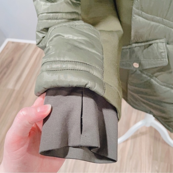 Michael Michael Kors Green Animal Print Jacket Size 3X - Picture 5 of 15